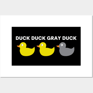 Duck Duck Gray Duck Minnesota Posters and Art